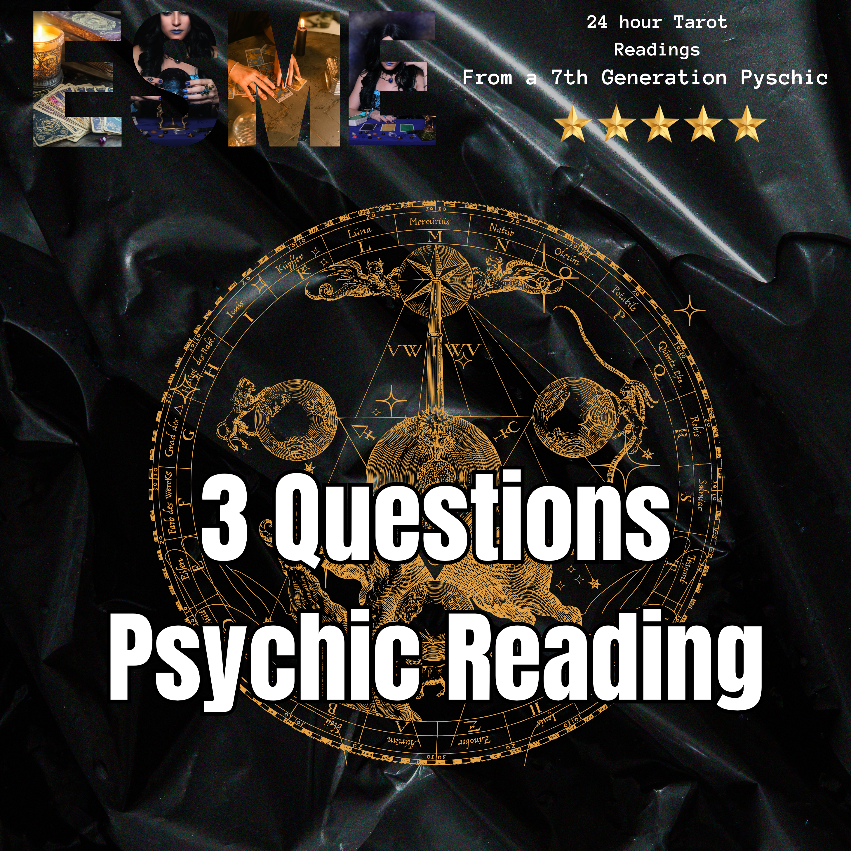 3 Question Psychic Reading – Tarot Insights & Medium Advice